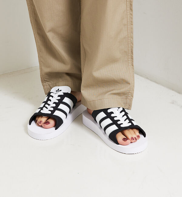 ABAHOUSE「【adidas/アディダス】ガゼル ビーチ スライド / Gazelle Bea」|サンダル|