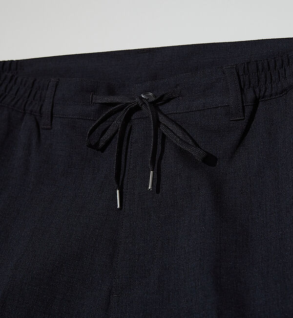 ABAHOUSE「【セットアップ対応】吸水速乾 リネンライク スラックス パンツ」|スラックス|