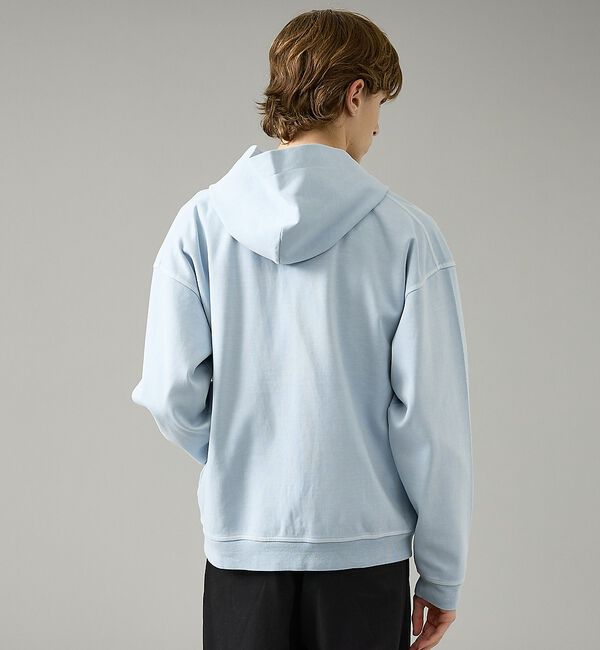 ABAHOUSE「【スウェットライク】フェード ポンチ　ダブルZIPパーカー」|パーカー|