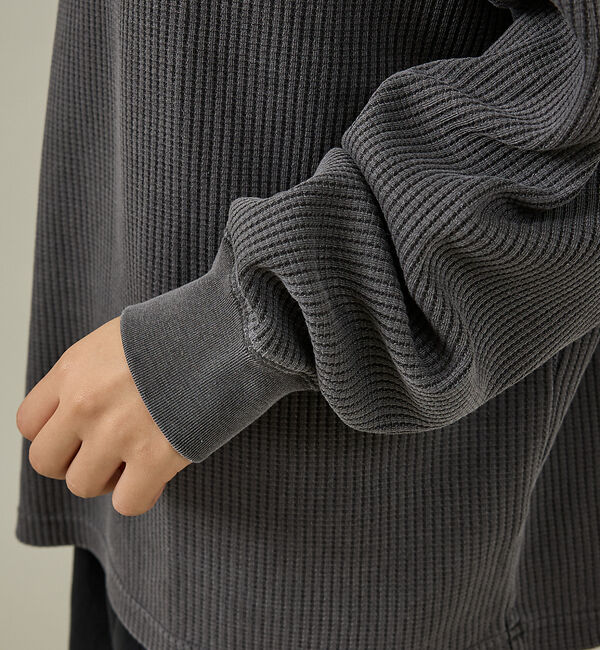 ABAHOUSE「【SEABEES / シービーズ】ピグメント サーマル L/S ヘンリーネック」|Tシャツ・カットソー|