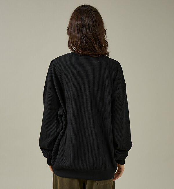 ABAHOUSE「【SEABEES / シービーズ】 ピグメント サーマル/クルーネック サーマル」|Tシャツ・カットソー|