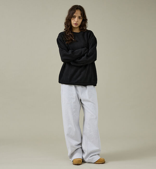 ABAHOUSE「【SEABEES / シービーズ】ニットソー クルーネック ロングスリーブティー」|Tシャツ・カットソー|