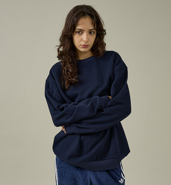 ABAHOUSE「【SEABEES / シービーズ】ニットソー クルーネック ロングスリーブティー」|Tシャツ・カットソー|