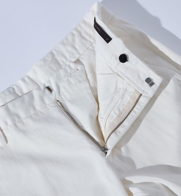 ABAHOUSE「【entre amis】スリムフィット ノープリーツ チノスラックス / 818」|チノ|