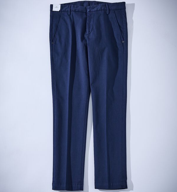 ABAHOUSE「【entre amis】スリムフィット ノープリーツ チノスラックス / 818」|チノ|