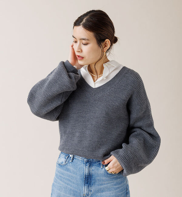 Rouge vif「畔フォルムニット」|ニット・セーター|