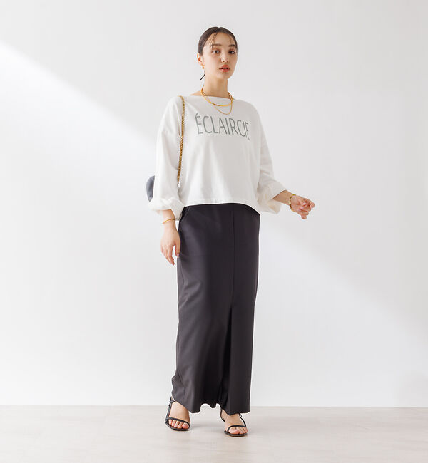 Rouge vif「ウエスト切り替えスリットスカート」|スカート|