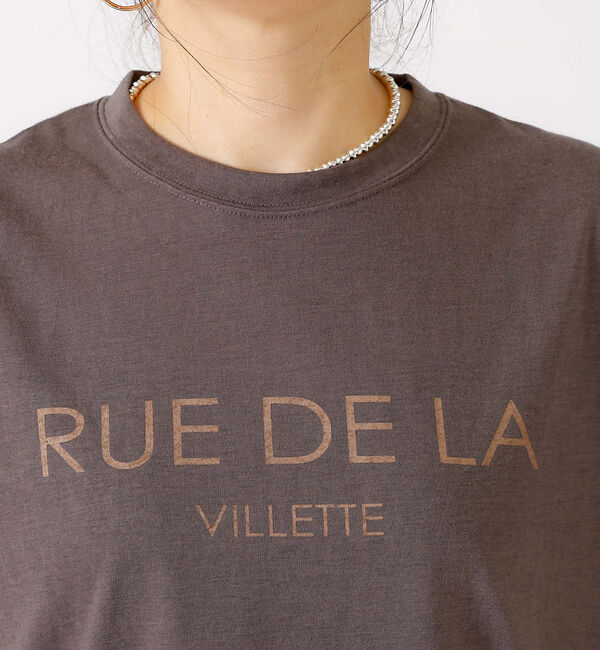 Rouge vif「ビットシアーロゴTシャツ」|Tシャツ・カットソー|