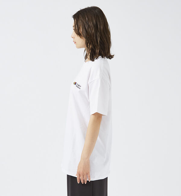 Rouge vif「【FRUIT OF THE LOOM】プリントTシャツ / ワンポイント刺繍 /」|Tシャツ・カットソー|