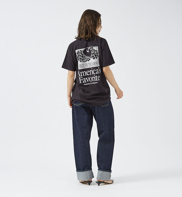 Rouge vif「【FRUIT OF THE LOOM】プリントTシャツ / ワンポイント刺繍 /」|Tシャツ・カットソー|