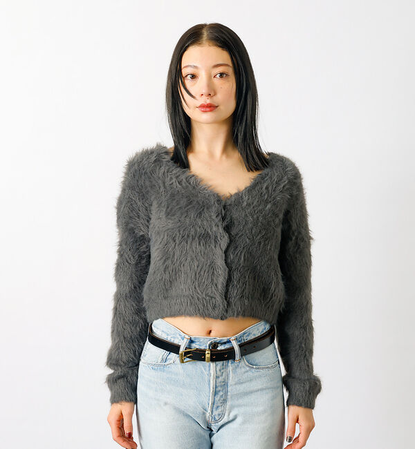 Rouge vif「【EVER AFTER】シャギーカーディガン / ニットカーディガン【WEB限定」|カーディガン|