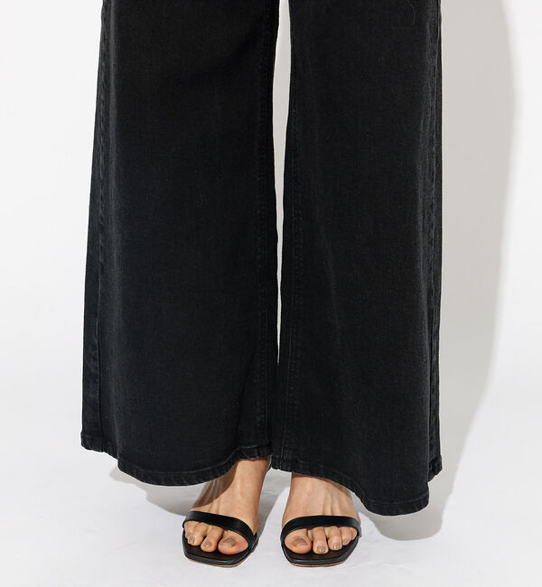 Rouge vif「【SOMETHING/サムシング】LISA / スーパーワイド / デニムパンツ」|デニム|