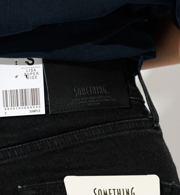 Rouge vif「【SOMETHING/サムシング】LISA / スーパーワイド / デニムパンツ」|デニム|