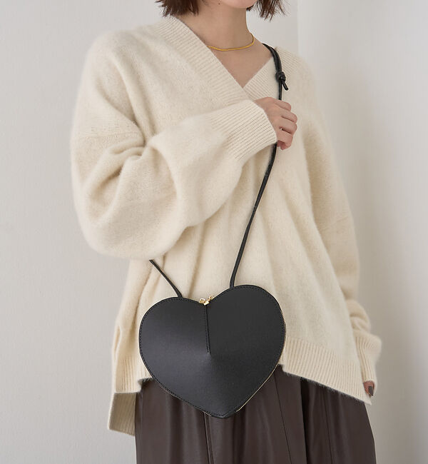 Rouge vif「【AULENTTI/オウレンティ】ハート型ポシェット【予約】」|ショルダー・メッセンジャー|