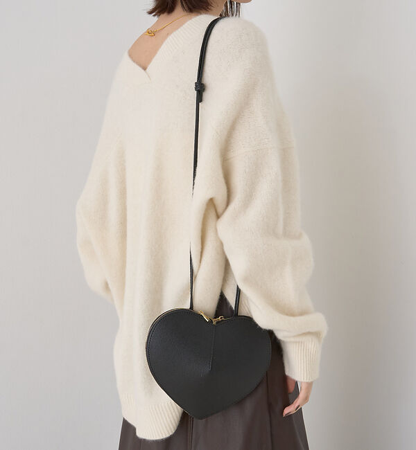 Rouge vif「【AULENTTI/オウレンティ】ハート型ポシェット【予約】」|ショルダー・メッセンジャー|