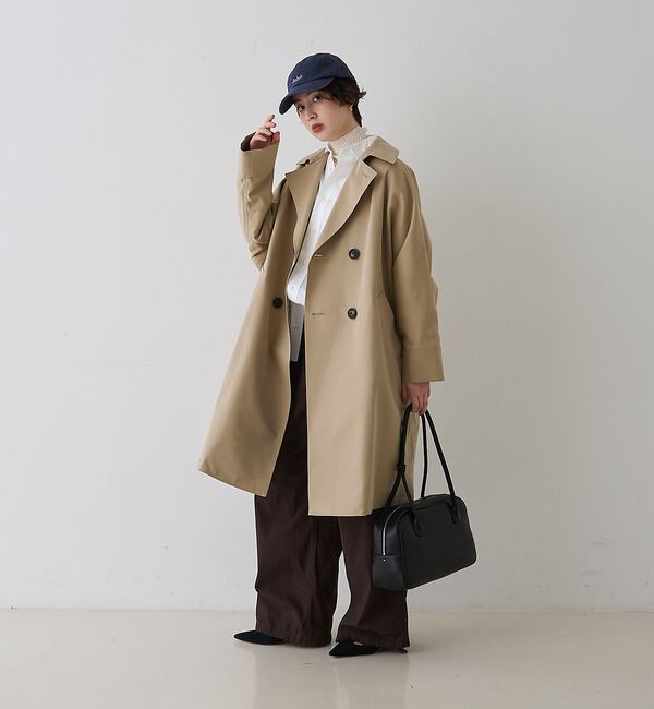 Rouge vif「防縮Wシアータートルリブニット」|ニット・セーター|