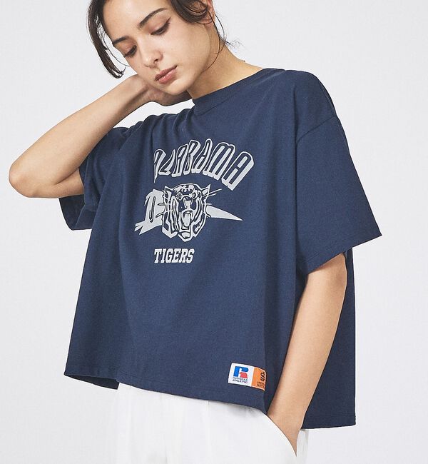 Rouge vif「【RUSSELL&times;JACKSON MATISSE】Tri-Blend Jerse」|Tシャツ・カットソー|ネイビー