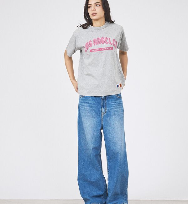 Rouge vif「【RUSSELL&times;JACKSON MATISSE】Campus Jersey L」|Tシャツ・カットソー|