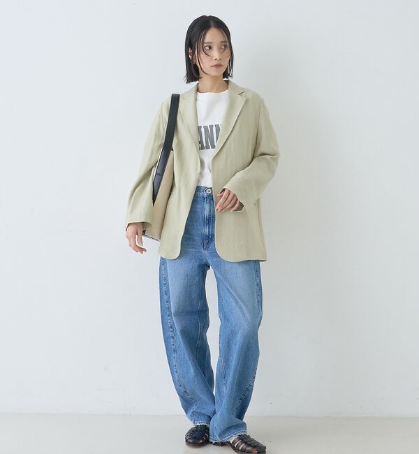 Rouge vif「【upper hights/アッパーハイツ】THE ROMY カーヴィーデニム/」|デニム|