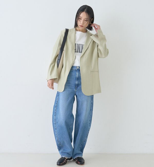 Rouge vif「【upper hights/アッパーハイツ】THE ROMY カーヴィーデニム/」|デニム|