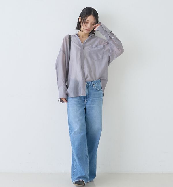 Rouge vif「【upper hights/アッパーハイツ】THE LAUREN フレアデニム」|デニム|