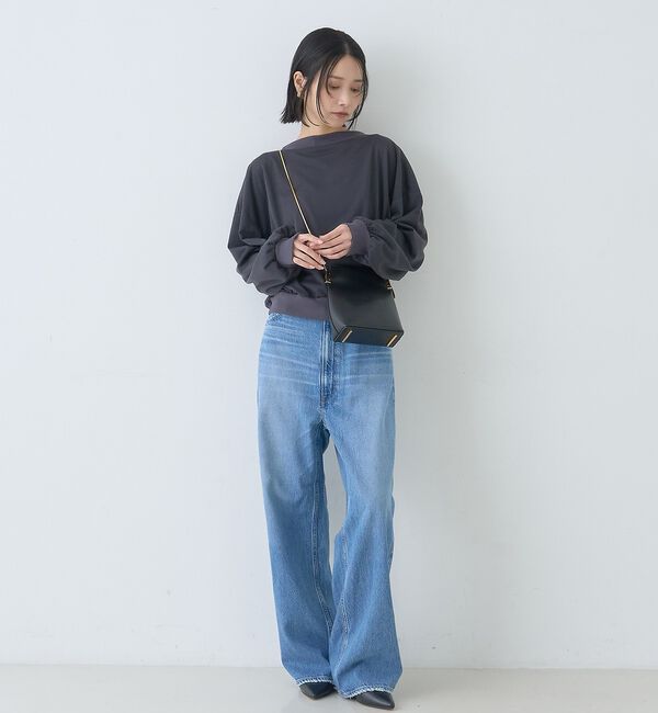 Rouge vif「【upper hights/アッパーハイツ】THE OLIVIA ワイドストレー」|デニム|