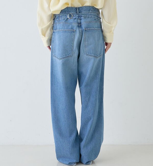 Rouge vif「【upper hights/アッパーハイツ】THE OLIVIA ワイドストレー」|デニム|