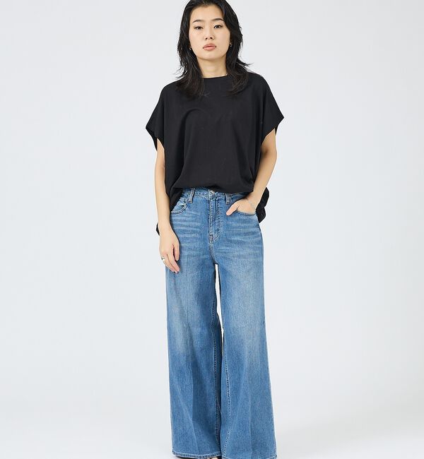 Rouge vif「【JOHNBULL/ジョンブル】フレンチスリーブT/JL262C05/シンプル【」|Tシャツ・カットソー|