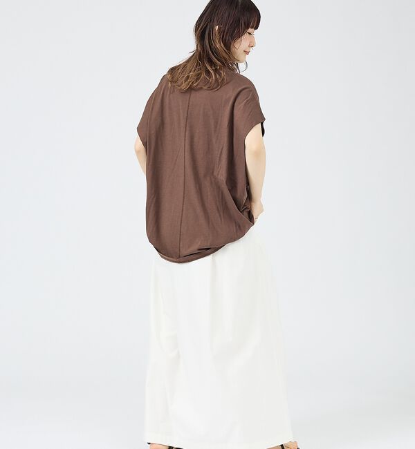 Rouge vif「【JOHNBULL/ジョンブル】フレンチスリーブT/JL262C05/シンプル【」|Tシャツ・カットソー|