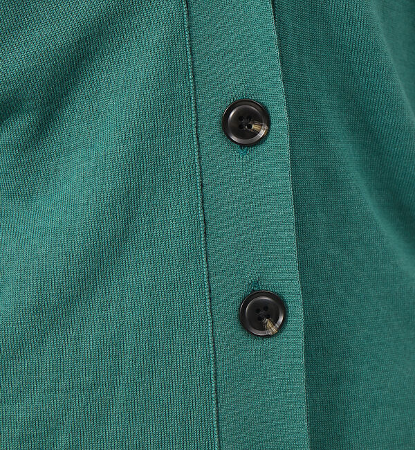 qualite「《アンサンブル対応》ウールハイゲージニットカーデ」|カーディガン|