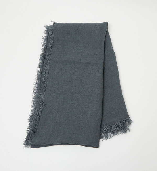 qualite「【ASAUCE MELER】フランダース産リネンガーゼストール」|マフラー|