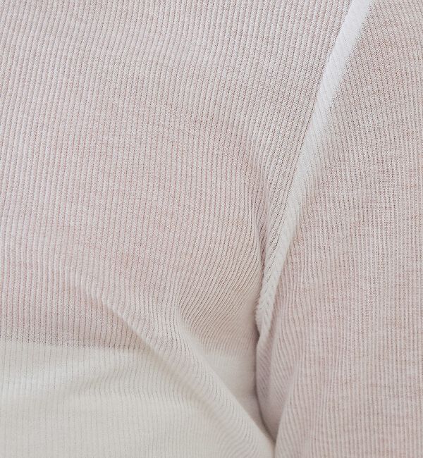 qualite「シアーテレコロングスリーブT【予約】」|Tシャツ・カットソー|