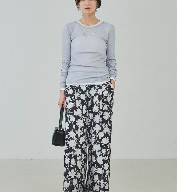 qualite「シアーテレコロングスリーブT【予約】」|Tシャツ・カットソー|