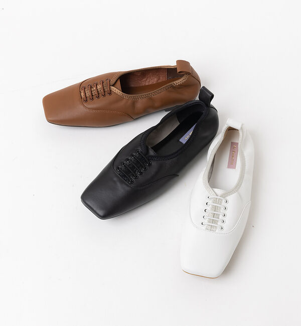 AU BANNISTER「スクエアトゥレースアップシューズ」|その他|