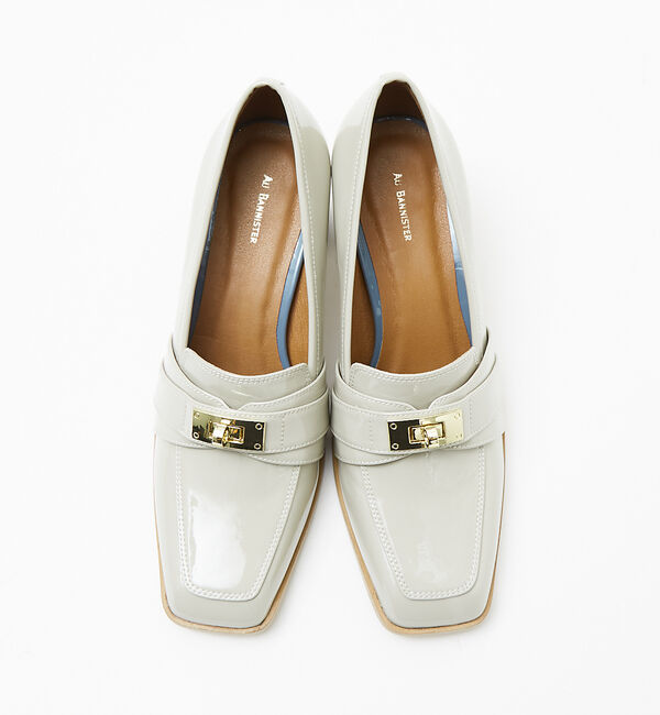 AU BANNISTER「【晴雨兼用】ヒールアップローファー」|レインシューズ|