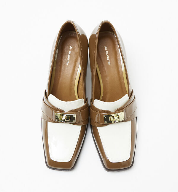 AU BANNISTER「【晴雨兼用】ヒールアップローファー」|レインシューズ|