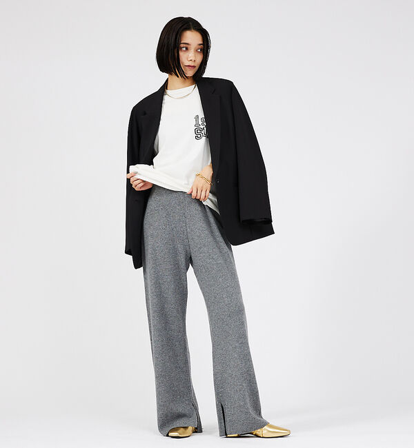 AU BANNISTER「【Youtuber紹介】ストラップソフトレザーフラットパンプス」|パンプス|