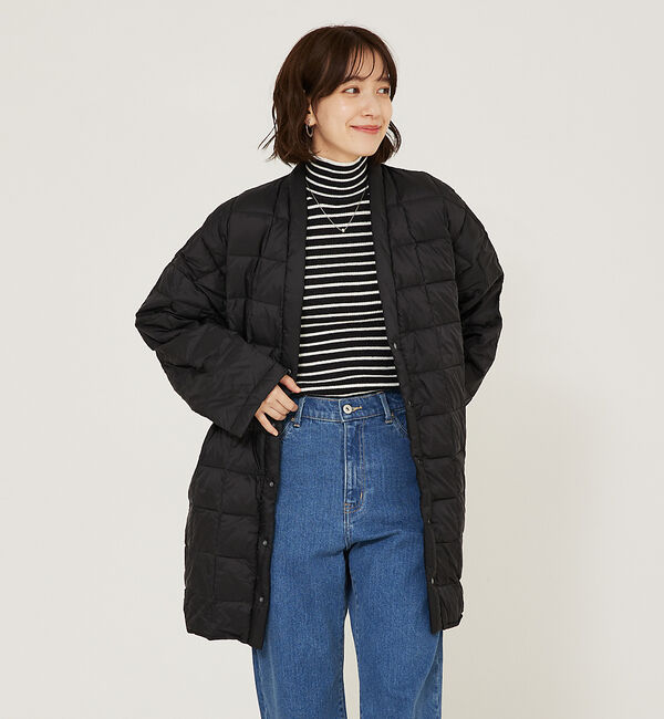 abahouse mavie「ストレッチリブハイネックプルオーバー」|ニット・セーター|