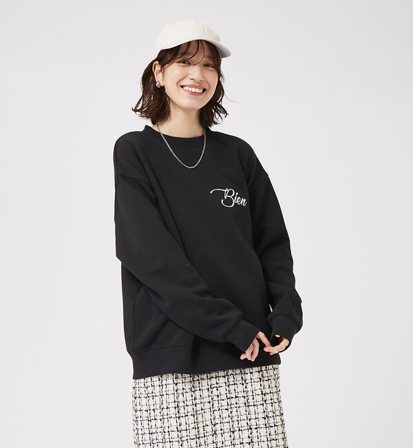 abahouse mavie「シルキーダンボールロゴプルオーバー」|スウェット・ジャージ|スミクロ