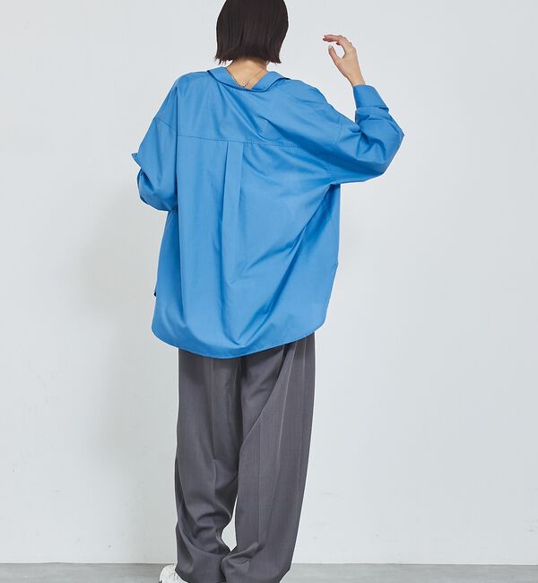 abahouse mavie「【定番】スタンダードシャツ/春服/羽織り/レイヤード/着回し【予約】」|シャツ・ブラウス|