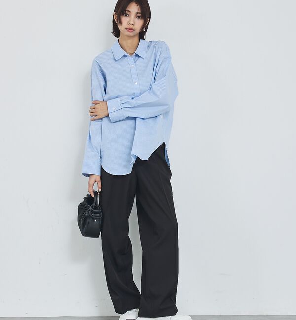 abahouse mavie「【定番】スタンダードシャツ/春服/羽織り/レイヤード/着回し【予約】」|シャツ・ブラウス|