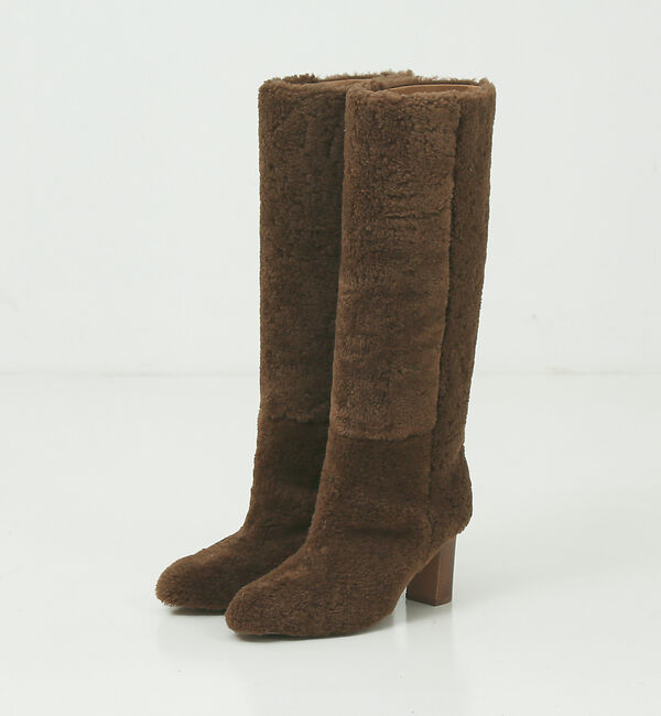 The Store by C' 「【PELLICO】ムートンロングブーツ」|ショートブーツ|ブラウン