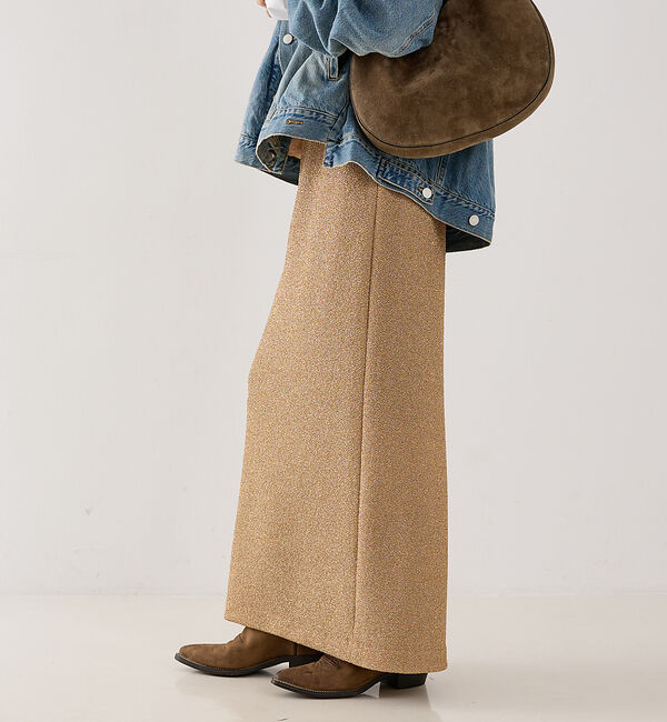 The Store by C' 「【COCUCA】ラメスカート」|スカート|