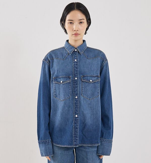 The Store by C' 「【COCUCA】デニムシャツ【予約】」|シャツ・ブラウス|