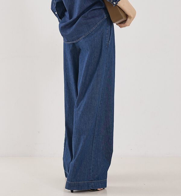 The Store by C' 「【TWP】Hudson St. PANT／ワイドデニムパンツ」|デニム|