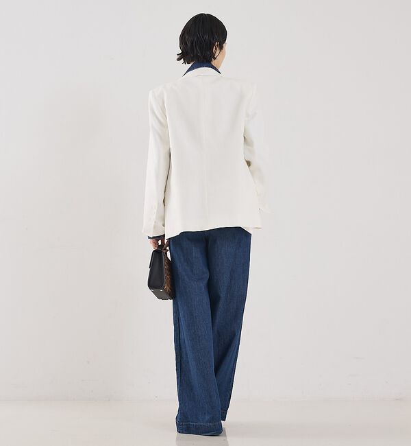 The Store by C' 「【TWP】Hudson St. PANT／ワイドデニムパンツ」|デニム|