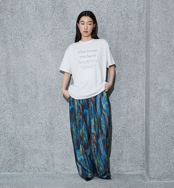 NOMINE「【ユニセックス】刺繍 ロゴ Tシャツ」|Tシャツ・カットソー|