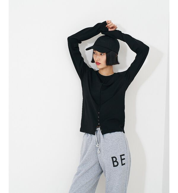 NOMINE「フロントラインスリット ロンT」|Tシャツ・カットソー|