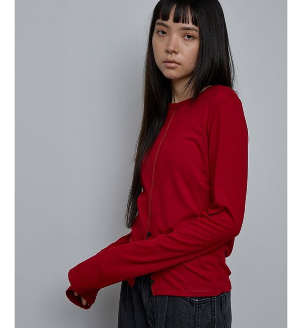 NOMINE「フロントラインスリット ロンT」|Tシャツ・カットソー|