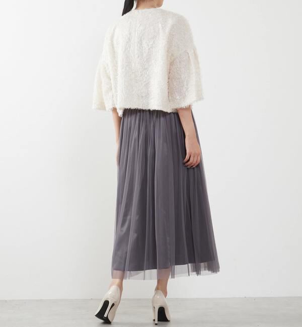 TIARA「チュールギャザースカート」|スカート|